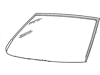 Ford 3W7Z-5403100-AA Windshield Glass