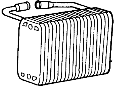 1992 Ford E-350/E-350 Super Duty Evaporator - F2UZ19860A