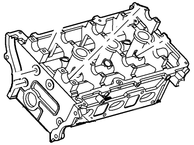 Mercury Cylinder Head - 2S7Z-6049-AALH