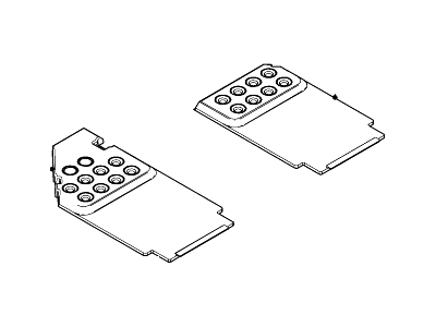 Ford 5G7Z-6313086-AAA Kit - Floor Contour Mat