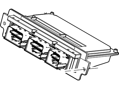 Ford Taurus X Engine Control Module - 8F9Z-12A650-BF