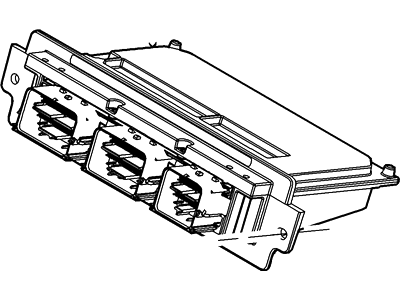 Ford 8F9Z-12A650-BE Module - Engine Control - EEC V