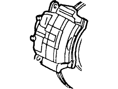 Ford 4F1Z-2B121-AA Brake Caliper Assembly-Less Pads
