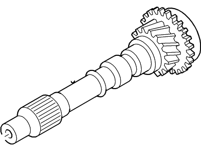 Ford FOTZ-7017-B Shaft And Gear Assembly