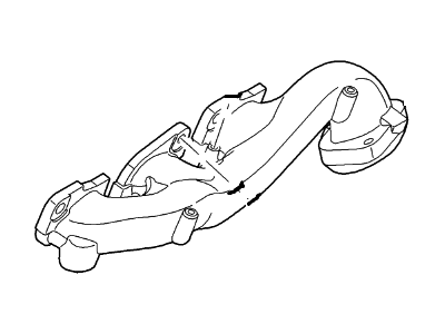 2002 Lincoln LS Exhaust Manifold - XW4Z-9431-BE