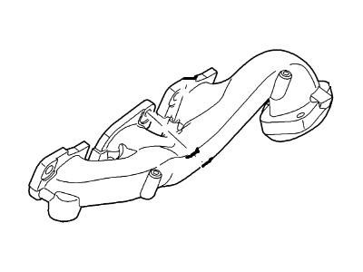 Ford XW4Z-9431-BE Exhaust Manifold Assembly