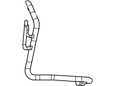 Ford YL8Z-9D477-HA Tube - EGR Valve To Exhaust Manifld