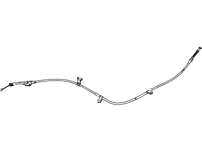 Ford Fusion Parking Brake Cable - AE5Z-2A815-D