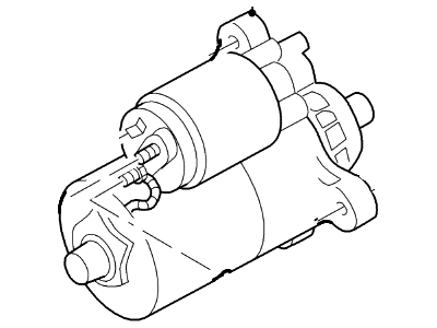 Ford 3L5Z-11002-AA Starter Motor Assembly