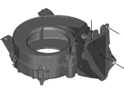 Ford BK2Z-18471-A Chamber Assembly - Air Plenum