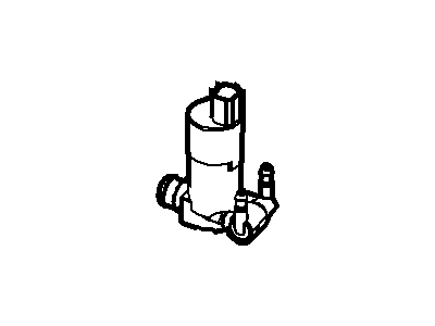 Ford CV6Z-17664-A Motor And Pump Assembly