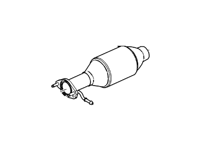 2003 Ford Focus Catalytic Converter - 3S4Z-5E212-AE