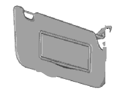 Ford DM5Z-5804105-CA Sun Visor Assembly