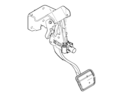 Ford Expedition Brake Pedal - 2L1Z-2455-AA
