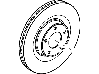 Ford 7U2Z-1V125-ED Rotor Assembly