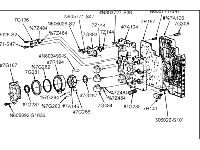 Ford -N606026-S1000 Bolt