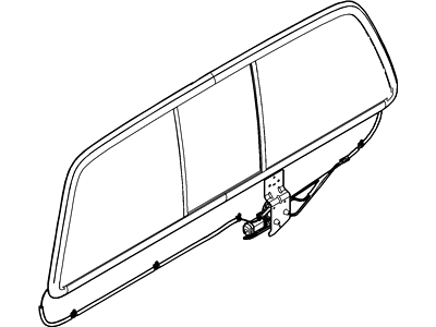 Ford 4C3Z-15422B30-BA Window Assembly - Sliding