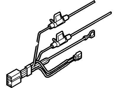 Ford 4C3Z-14A411-AA Wire Assembly - Jumper