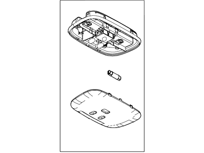 Ford 7L8Z-13776-AA Lamp Assembly - Interior