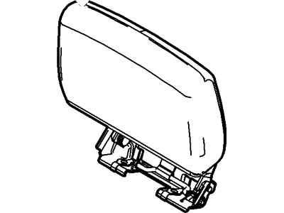 Ford 6L2Z-78611A08-JAA Head Rest Assembly