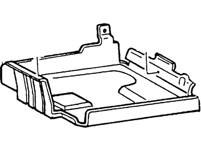 2002 Ford Ranger Battery Tray - F87Z-10A743-AA