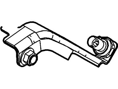 2004 Ford Focus Coolant Temperature Sensor - 3S4Z-8A564-AF