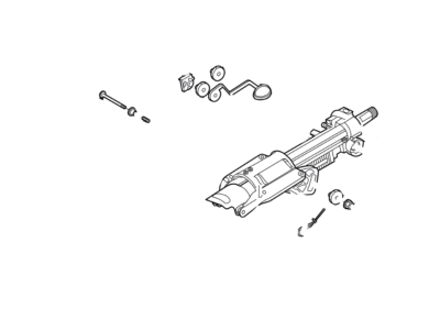 Mercury Steering Column - EL2Z-3C529-ARM