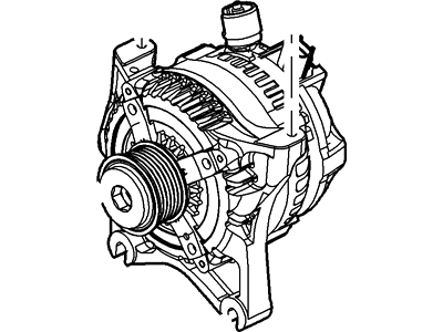 Lincoln Mark LT Alternator - 9L3Z-10346-B