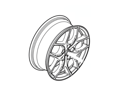 Ford FM5Z-1007-A Wheel Assembly