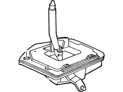 1994 Ford Mustang Automatic Transmission Shifter - E5ZZ-7210-A
