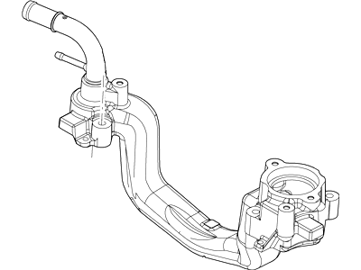 Ford 3L3Z-8C368-MA Pipe - Water By-Pass