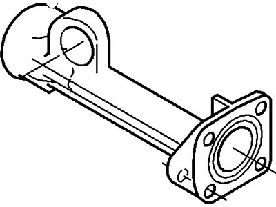 Ford 2L1Z-3B210-AA Tube