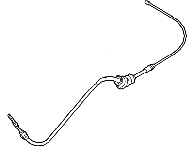 2002 Ford Escape Parking Brake Cable - YL8Z-2853-AA