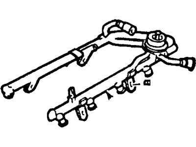 Ford F65Z-9F792-DB Fuel Supply Manifold Assembly