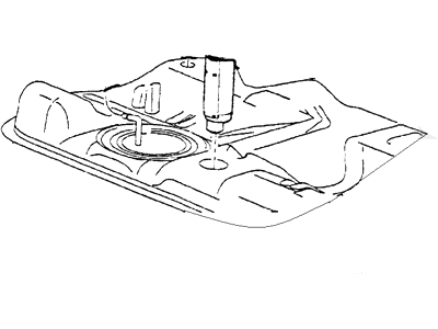 Ford XF3Z-9002-AB Fuel Tank Assembly