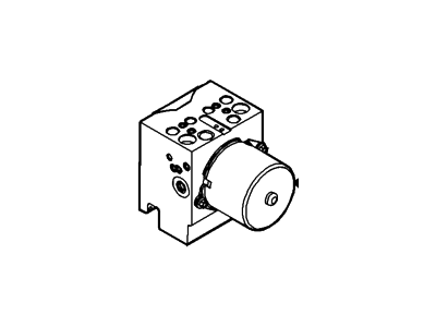 Ford F53 Stripped Chassis ABS Pump And Motor Assembly - 9C2Z-2C215-C