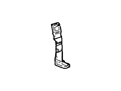 1998 Ford Ranger Seat Belt - F87Z-1061203-CCD