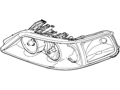 Ford 6W1Z-13008-BA Headlamp Assembly