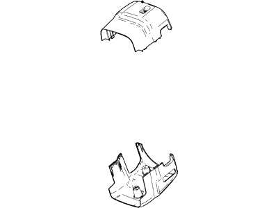 Ford 5W1Z3530AZT Shroud Assembly Steering Column