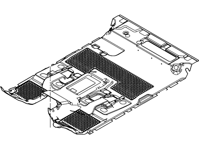 Ford AL3Z-1613010-AA Carpet - Floor