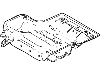 Ford 5C3Z-2863101-AA Frame And Spring - Front Seat Cushion