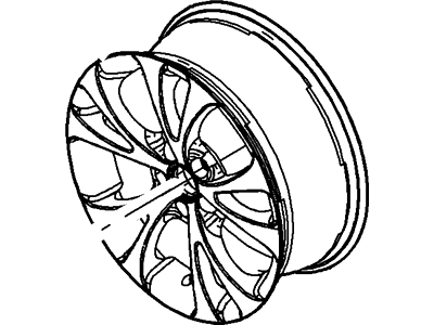 Ford 7E5Z-1007-F Wheel Assembly