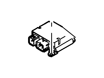 Ford Fiesta Air Bag Control Module - BE8Z-14B321-A