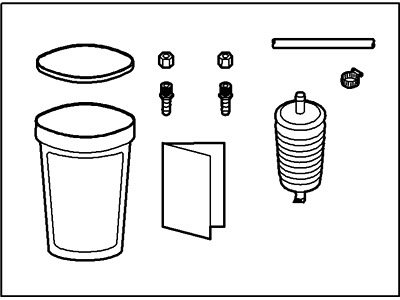 Ford XC3Z-7B155-F Kit - Transm. Fluid External Filter