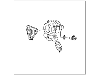 Ford Explorer Sport Power Steering Pump - F77Z-3A674-EBRM