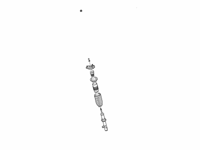 Lincoln Zephyr Shock Absorber - GU2Z-18A092-BC