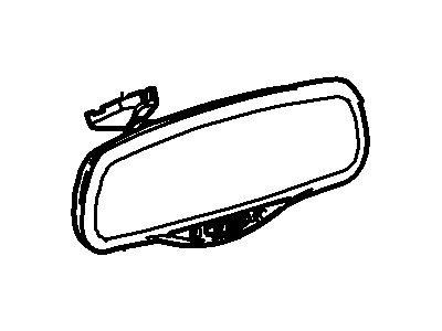 Lincoln Town Car Car Mirror - 4L1Z-17700-AA