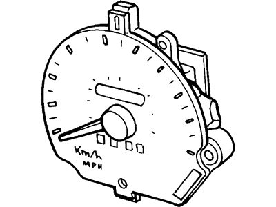 1998 Mercury Tracer Speedometer - F8CZ-17255-CA