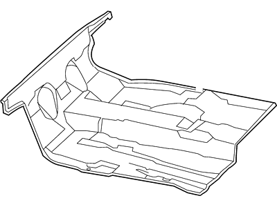 Ford 1S8Z6311135AA Pan Assembly Floor Front