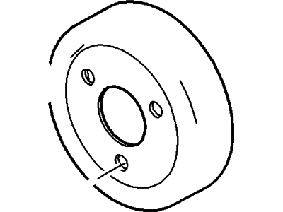 Mercury Water Pump Pulley - 1S7Z-8509-AB